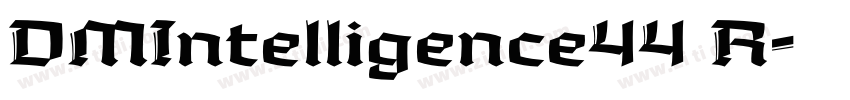 DMIntelligence44 R字体转换 DMIntelligence44 R字体转换